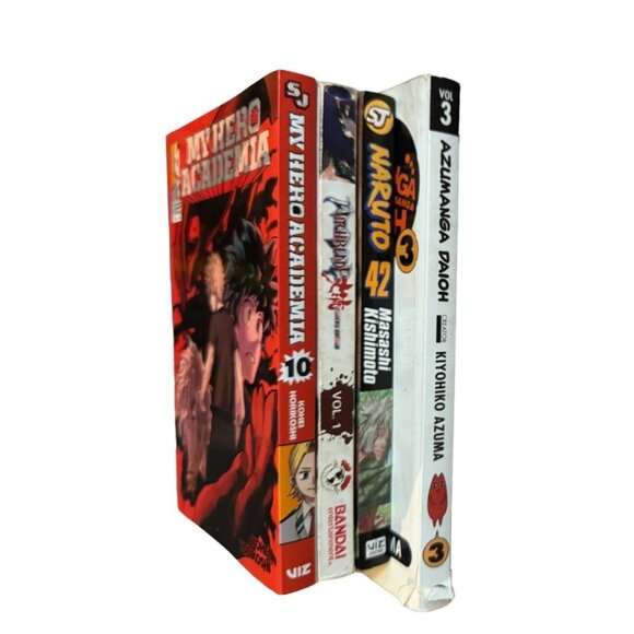 Magna Four Paperback Books Graphic Novels Naruto Hero Academia Witchblade Azuman - Picture 11 of 11